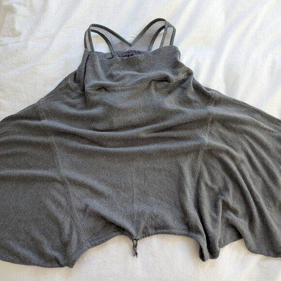 Olivaceous unique off the shoulder sweater - Picture 2 of 3